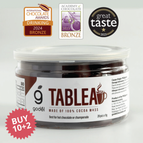 Tablea 100% Cocoa Mass (Unsweetened)