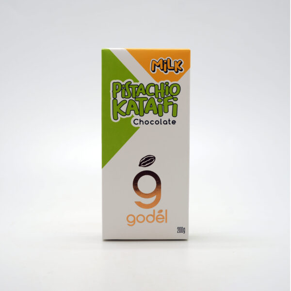 Pistachio Kataifi MILK Chocolate 200g