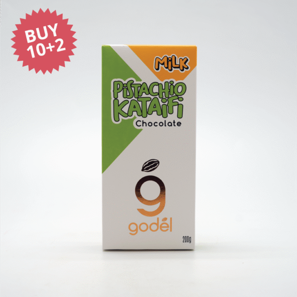 Pistachio Kataifi MILK Chocolate 200g