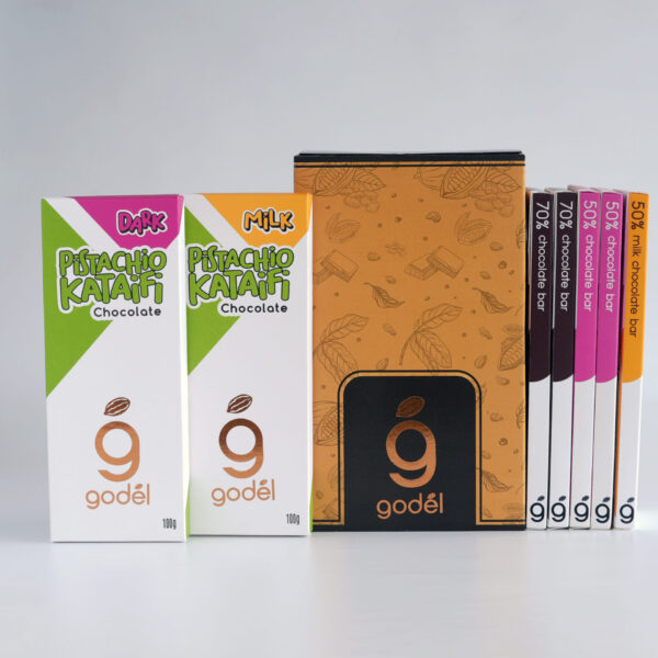 Godel Classic and Pistachio Kataifi Box